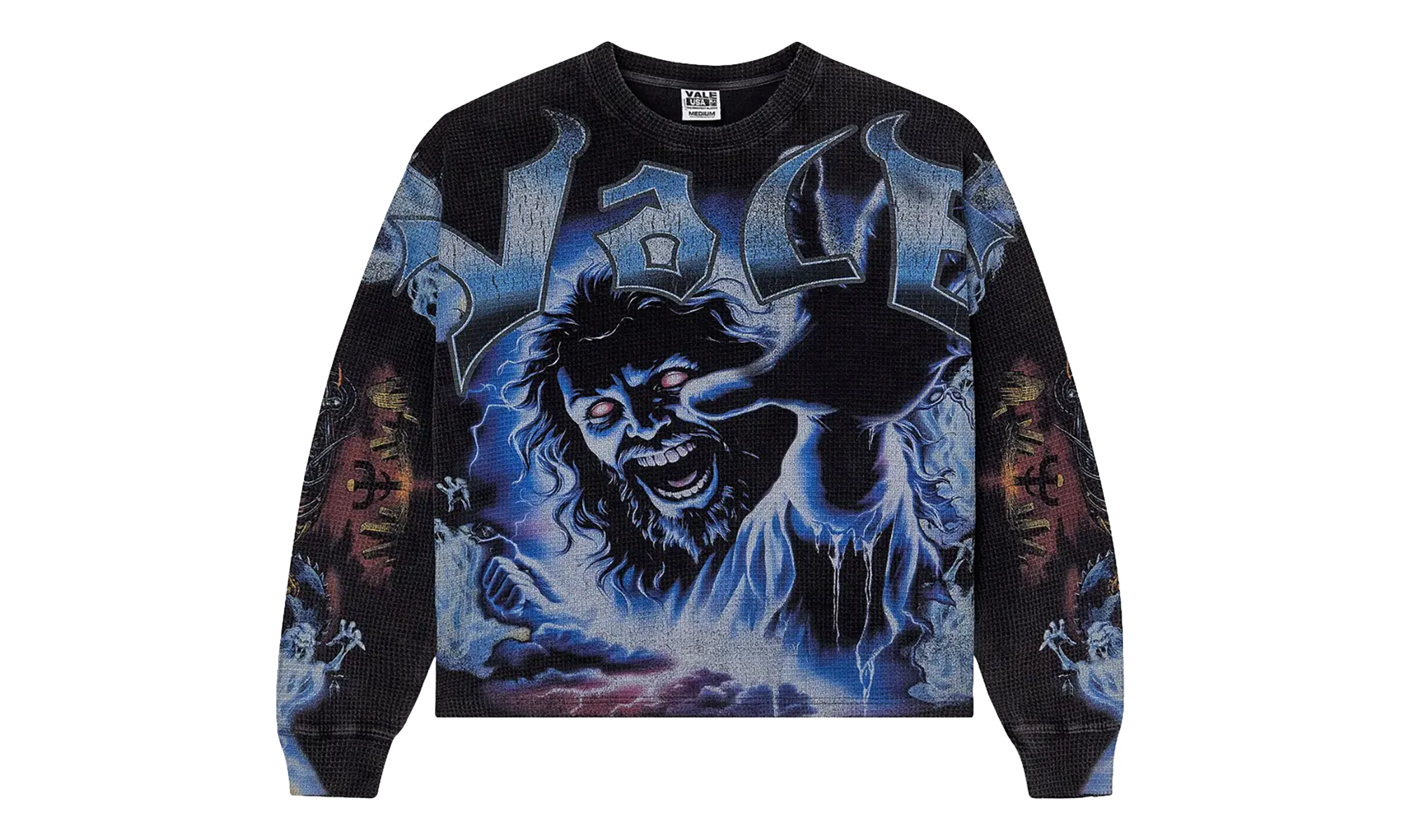 FEAR THERMAL SWEATSHIRT Blue / Black VAL107