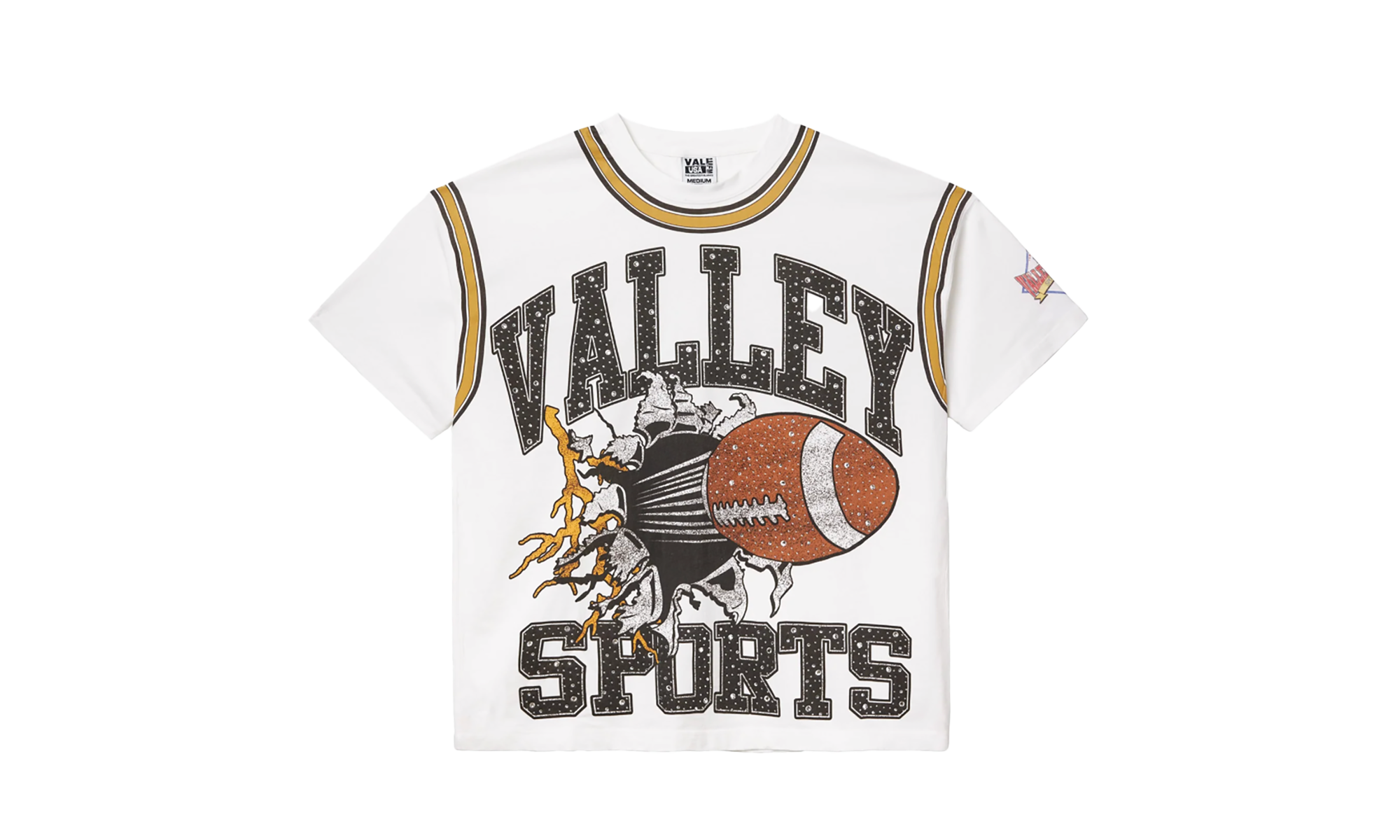 Forever Classic Bling Tee White VALE 04 002 CBT WT