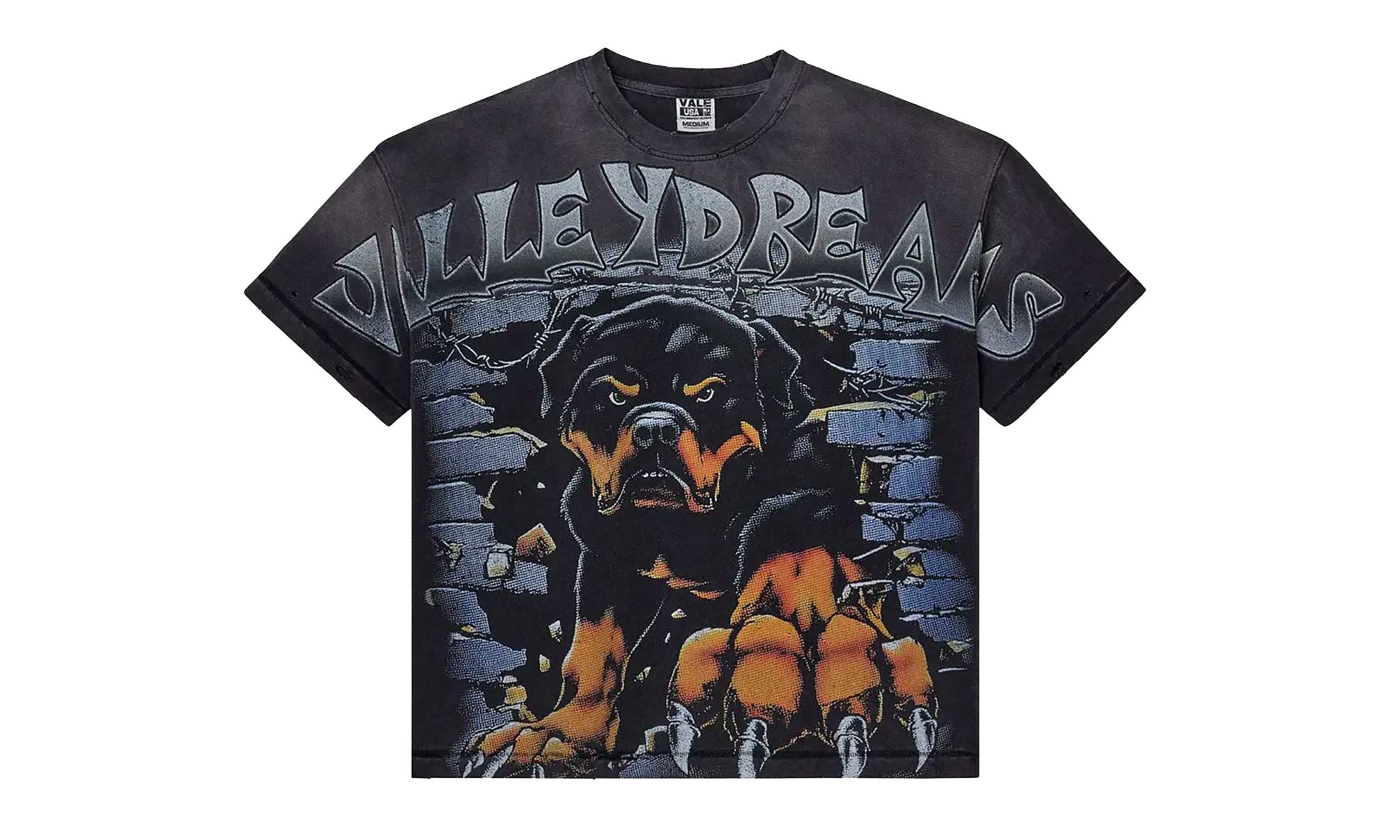 Vale Forever Rottweiler Big Tee 'Black' VAL79