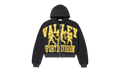 FRIDAY BLACK ZIP UP HOODIE Black/Yellow EN8WMYNH
