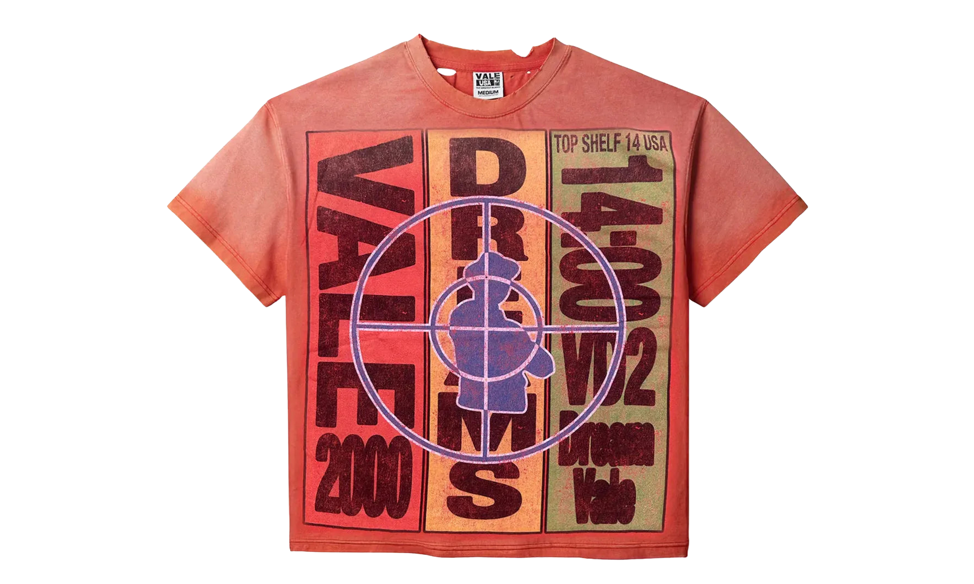 Shooting Range Tee Red VAL44