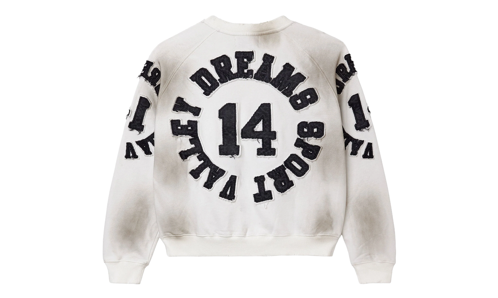 Insignia Crewneck Dirty / White VALE 11 007 VFICWD WT
