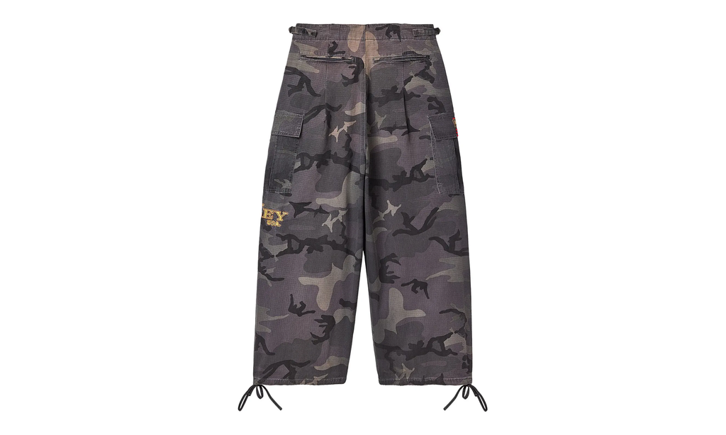 DIV Parachute Cargo Pants Black Camo VALE 11 011 VBCC CG