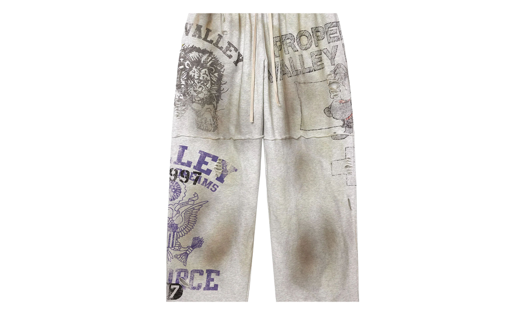 Vale Forever Butcher Sweatpants Grey VAL71