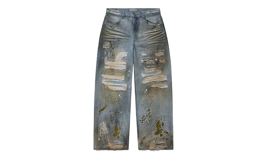 Stone Pants Denim Blue 8XXM6XCV