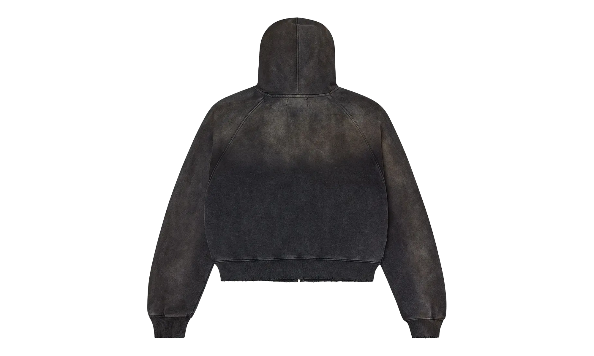 Gem Zip Up Hoodie Black VAL138