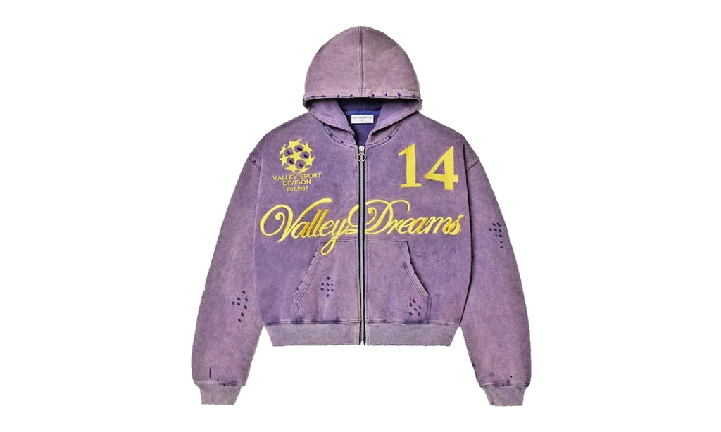 HOODIE ZIP-UP 14 PURPLE 9XA5NRVQ
