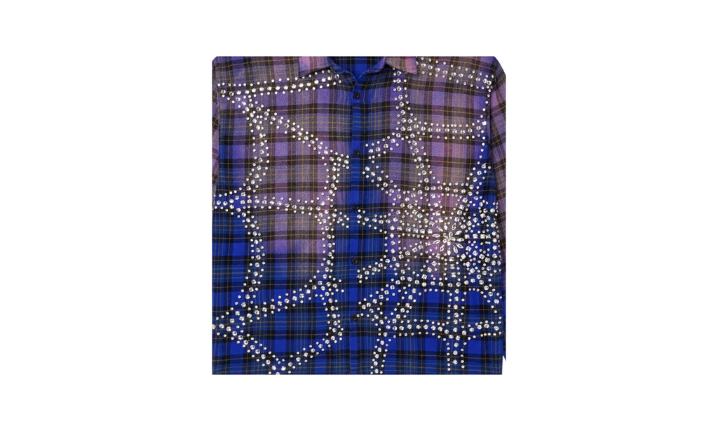 Inferno Flannel Blue MI5FR88G