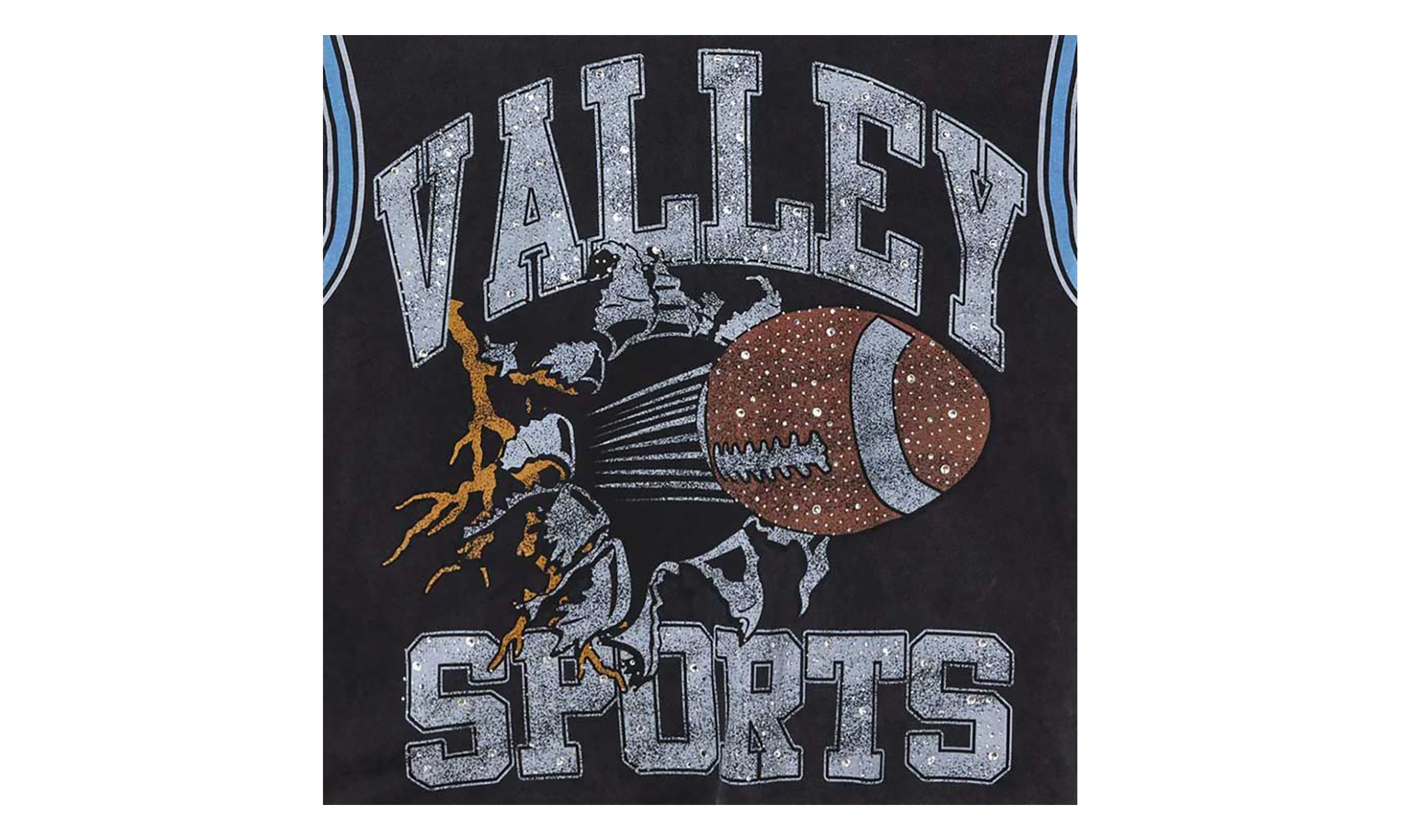 Vale Forever Classic Bling Tee Black VAL42