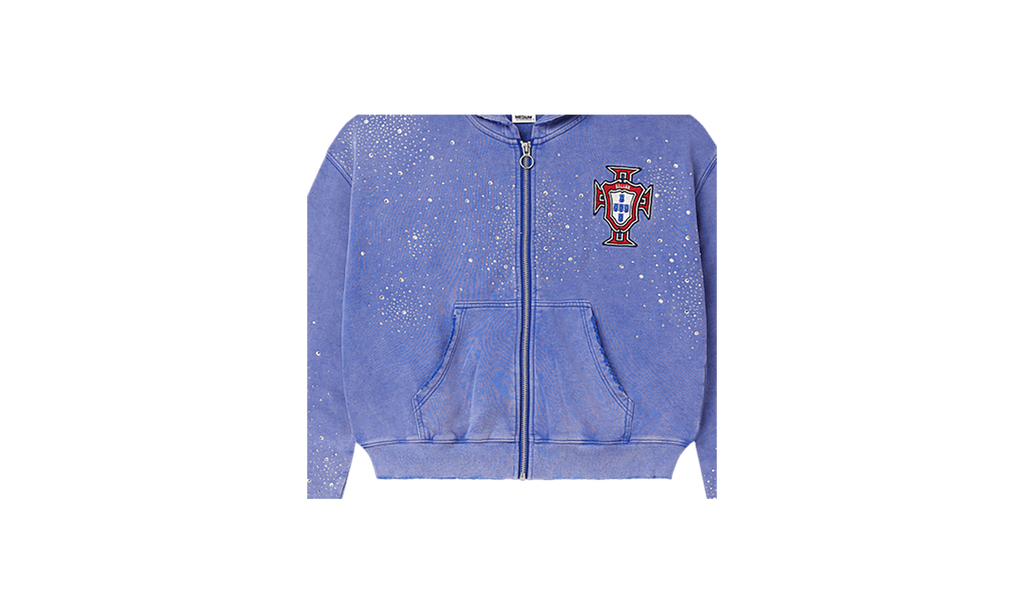 Sea Cluster Zip Up Light Blue VALE 08 007 SCZU BL