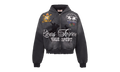 Black Rock Zip-Up Hoodie Black VAL181