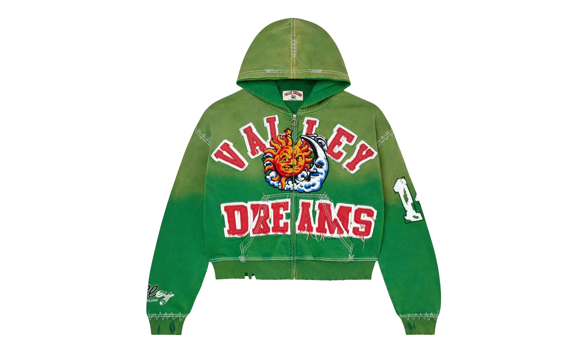 Vale Forever Sunny Zip Up 'Green' VAL82