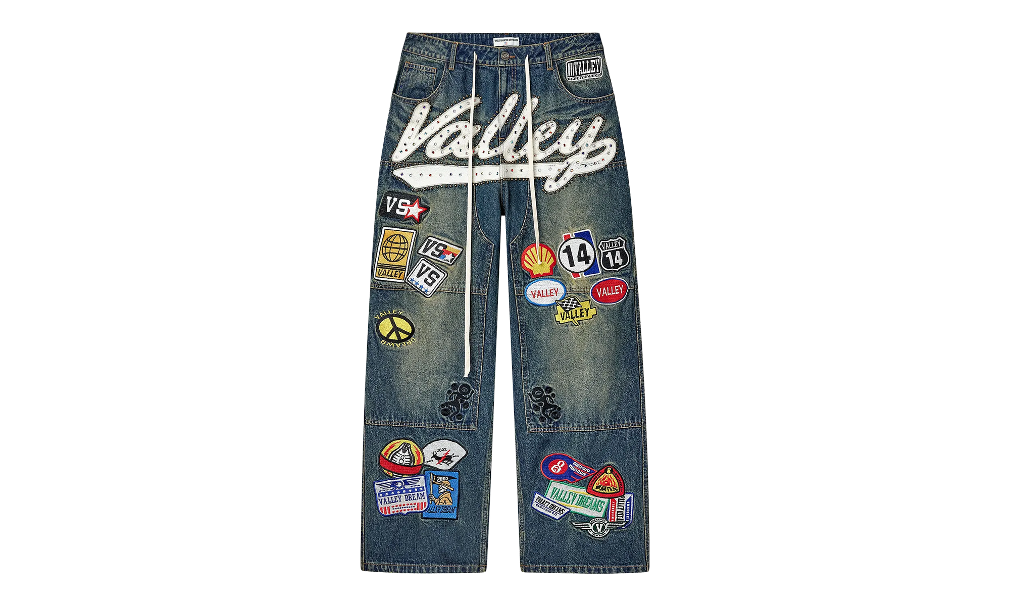 1980s Carpenters Pants Midwash VALE 08 001 SC BL