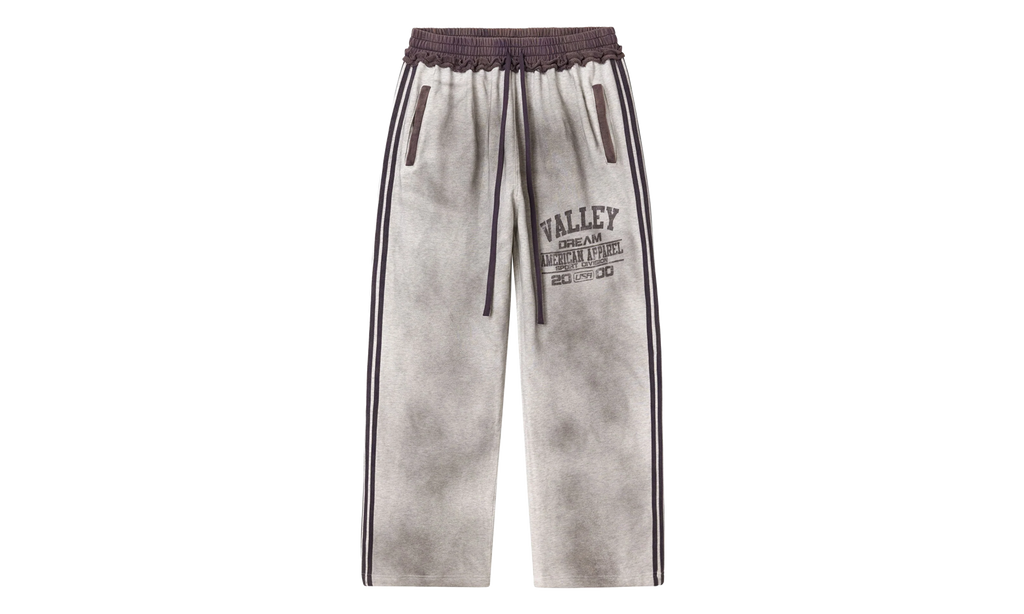 DESTROYER SWEATPANTS Grey / Purple VAL104