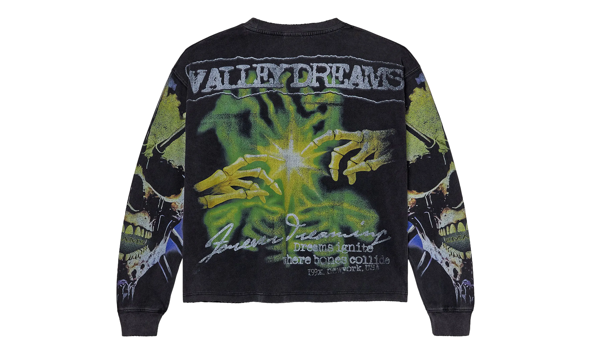 Gravedigger Long-Sleeve T-Shirt Black VALE 11 003 VFGLB BK