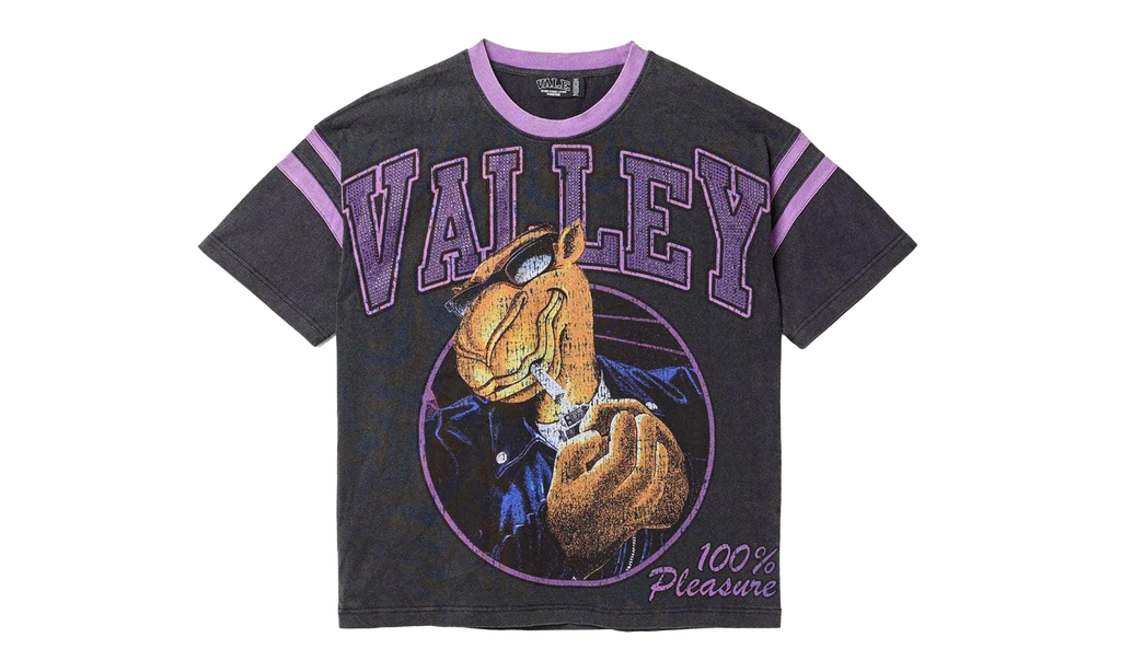 Vale Forever T-Shirt Purple Rays Bling VAL59