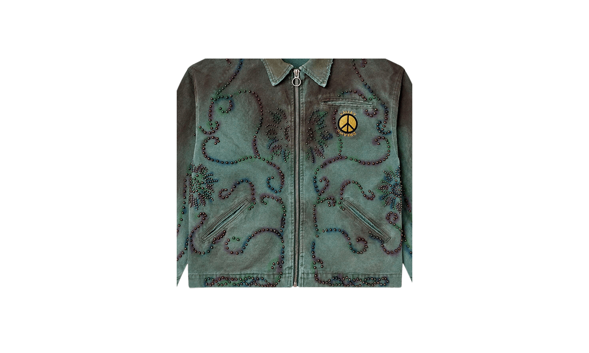 Paranoia Work Jacket Teal VALE 08 008 PWJ GN