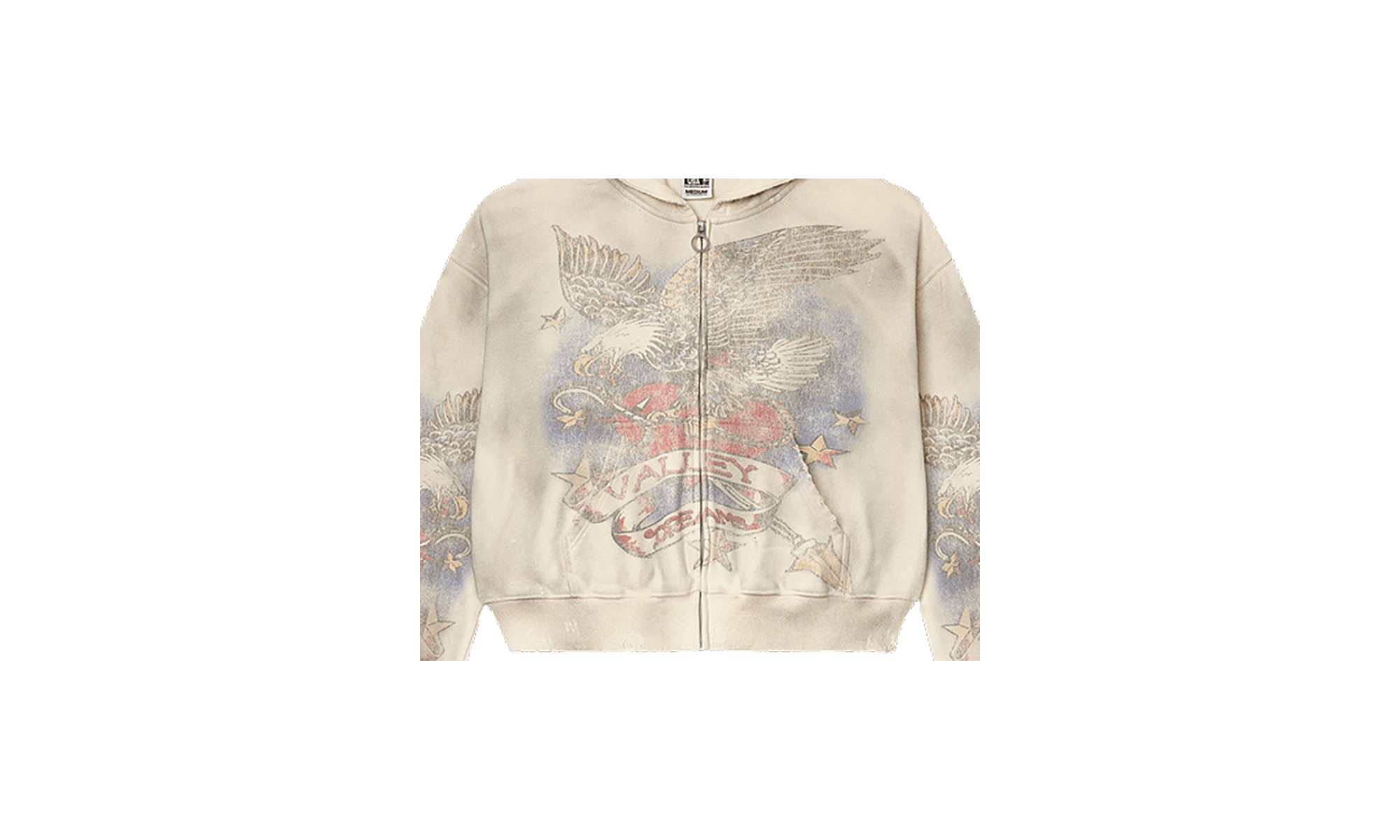Nostalgia Zip Up Cream VALE 09 007 NZU CM