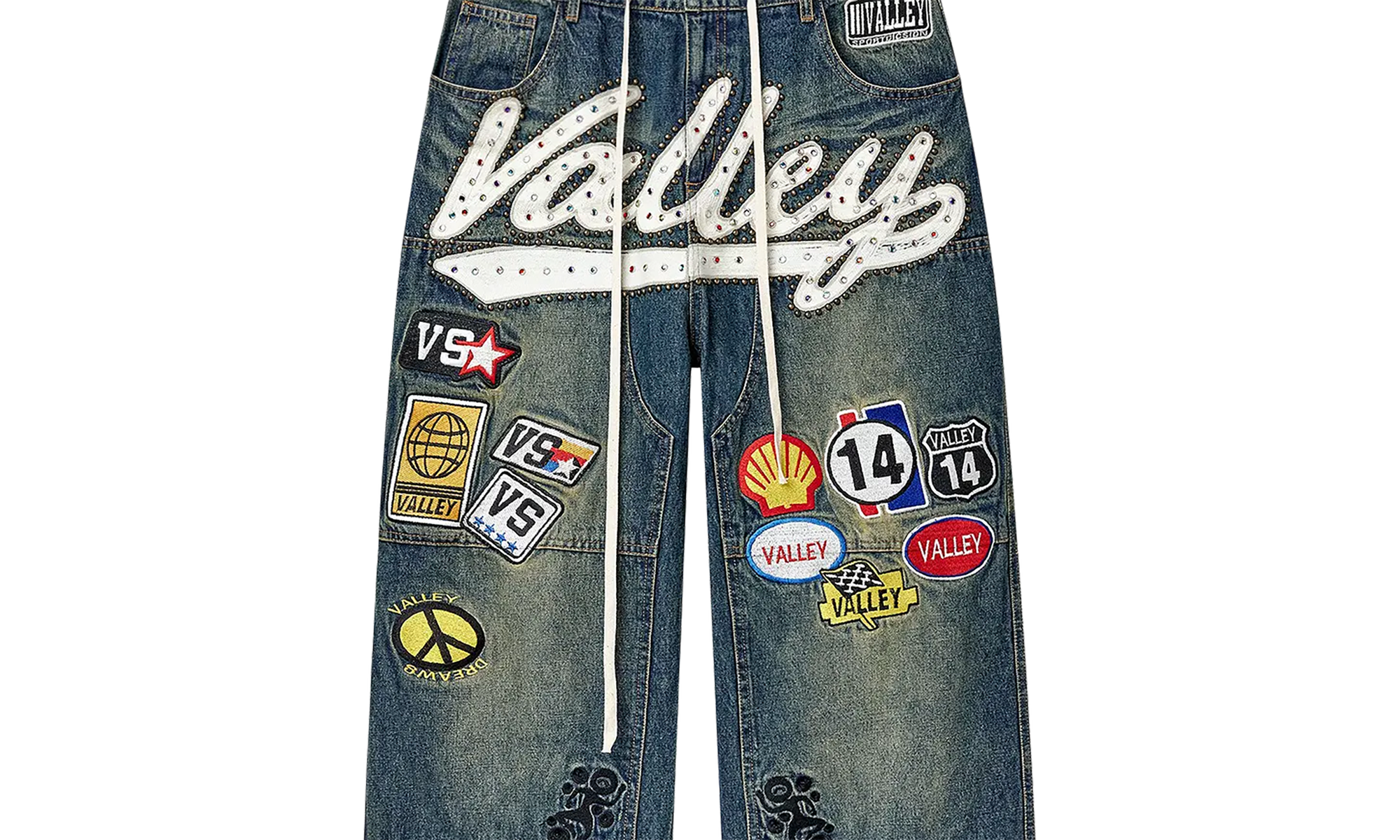 1980s Carpenters Pants Midwash VALE 08 001 SC BL