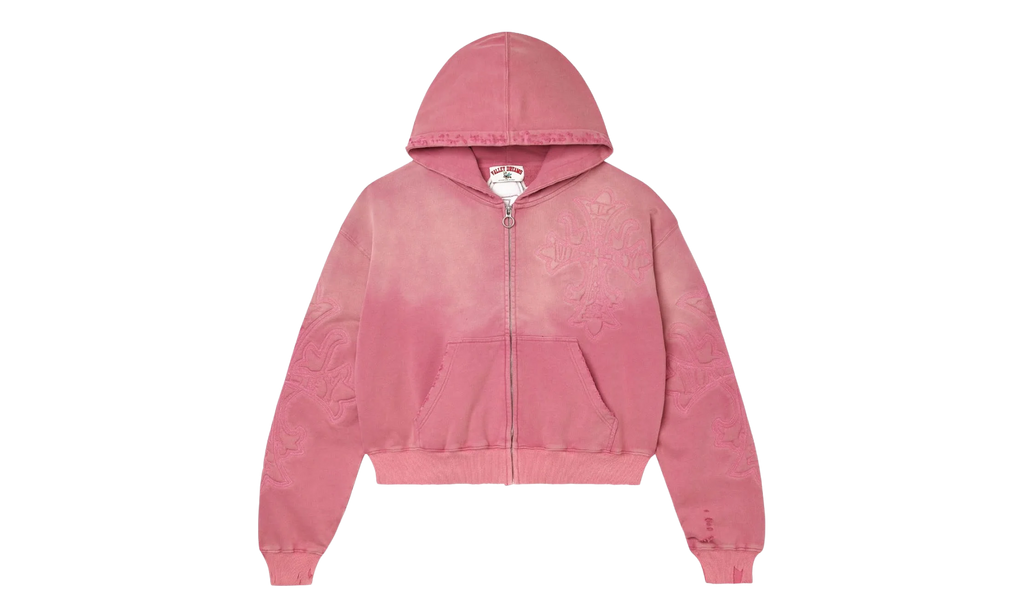 Carver Zip Up Hoodie Pink VALE 12 007 VFCZURP PK