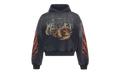 Serpent Pullover Hoodie Black / Red / Orange VAL196