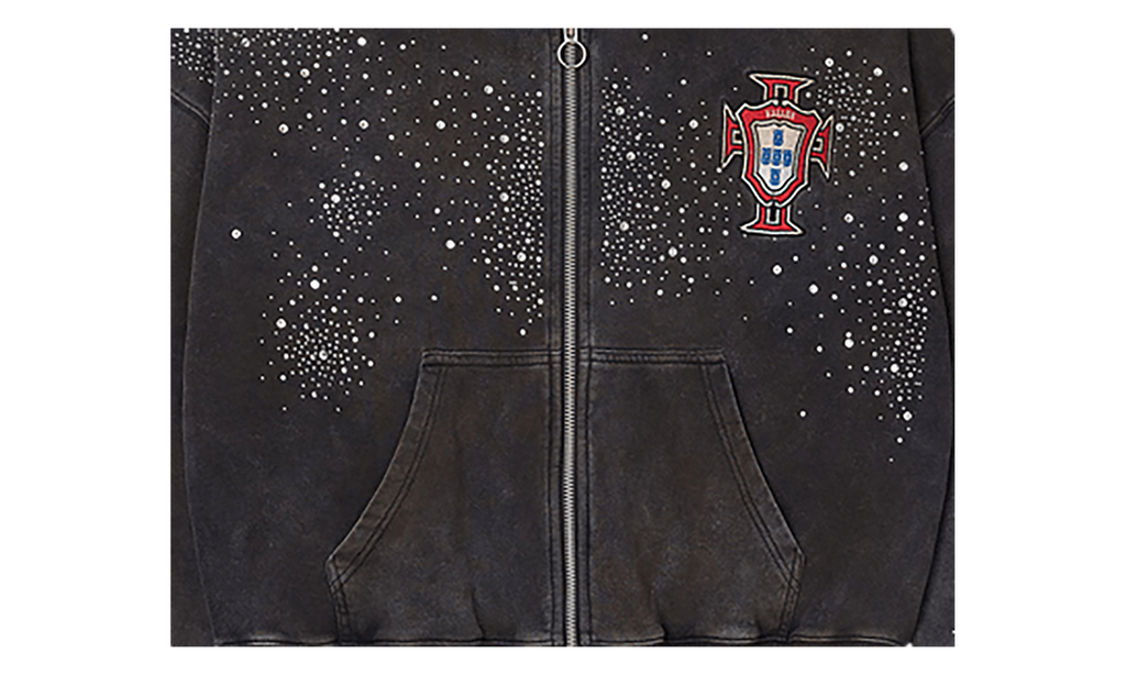 Pluto Custered Zip Up Black VALE 08 007 PCZU BK