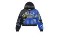 Vale Forever Bipolar Big Zip Up Black - Blue VAL18