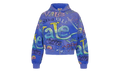 Iceberg Zip Up Hoodie Blue VAL179