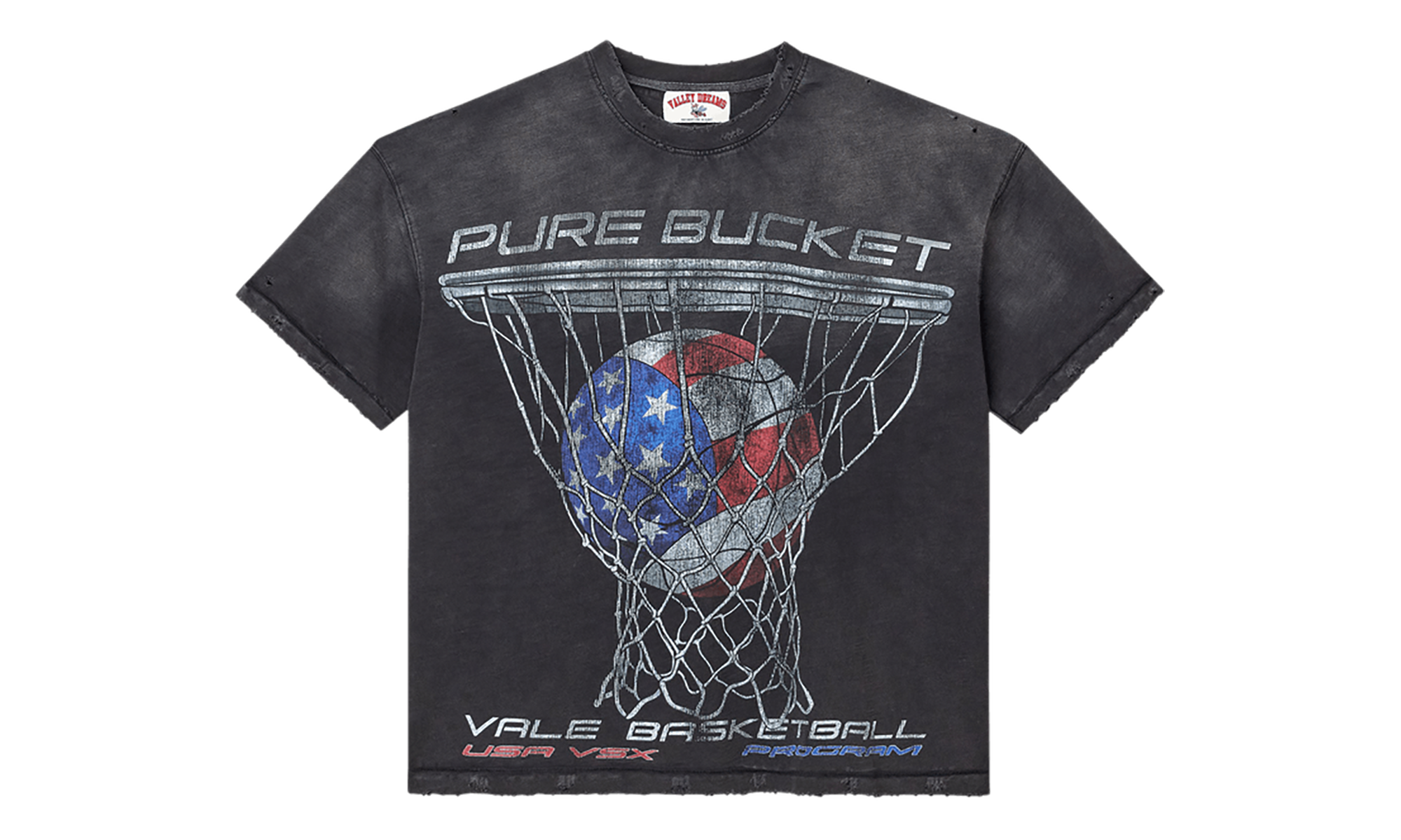Pure Bucket Tee Black VAL185