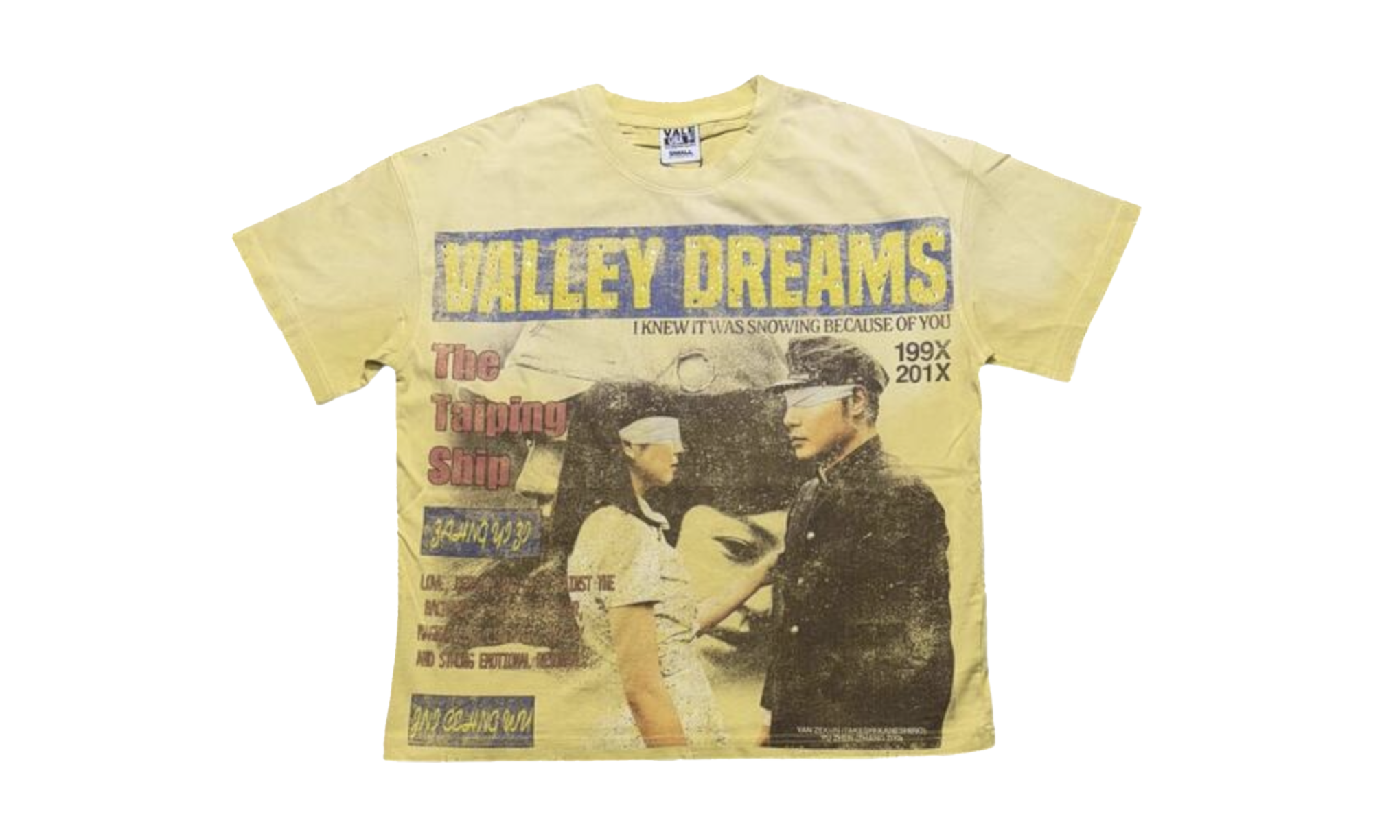 The Cross Bling T-Shirt Yellow H5J5OO7M