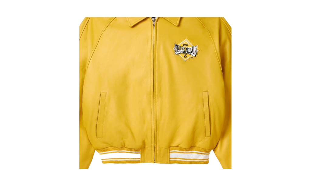 Coaches Jacket Yellow VALE 07 008 YCJ YL