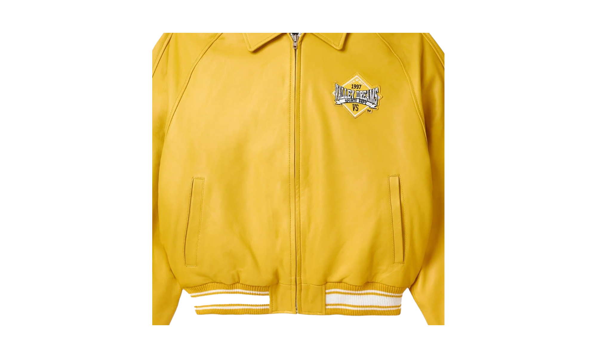 Coaches Jacket Yellow VALE 07 008 YCJ YL